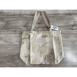 NWT Aloha Collection Palaplai Reversible Amber/Sandstone Tote Bag